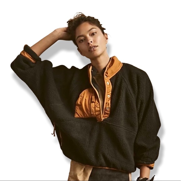 FP Movement by Free People Jackets & Blazers - Free People Hit the Slopes Colorblock Pullover